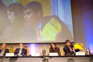 Emilio Graterón presentó modelo ambiental y de riesgos de Chacao en Ginebra
