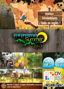 Llega “Extreme Summer Camp” el primer campamento venezolano en inglés