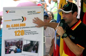 Capriles: El modelo económico del Gobierno central no funciona (Fotos + Audio)