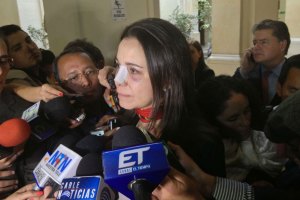 María Corina Machado expuso ante el Congreso Colombiano grave crisis política venezolana