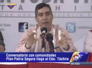 Miguel Rodríguez Torres revela detalles del plan Patria Segura en Táchira