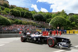 Maldonado arrancará desde la octava fila en el GP de Gran Bretaña