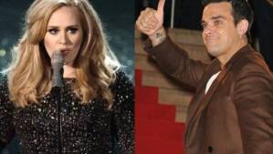 ¿Adele y Robbie Williams juntos?
