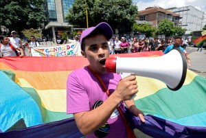 Homosexuales marcharon en Caracas por sus derechos (Fotos)