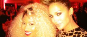 Nicki Minaj y Jennifer López celebran juntas, ¿Qué pensará Mariah Carey? (Foto)
