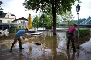 El presidente alemán pide solidaridad desde zonas afectadas por inundaciones