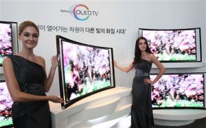 Samsung lanza televisor curvo con pantalla OLED (Fotos)