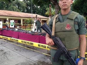 Unas 182 armas de fuego fueron inutilizadas en Puerto Ayacucho (Fotos)