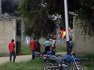 Se registró explosión en la subestación eléctrica San Vicente de Maracay