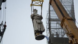 Gobierno argentino retira polémica estatua de Colón