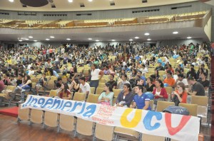 Estudiantes de la UCV aseguran que continuarán movilizados