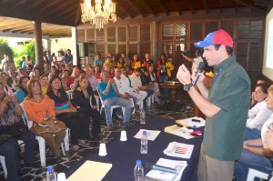 Capriles aseguró que Miranda ha recibido sólo el 7% de los recursos adeudados (Fotos)