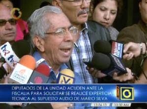 Diputados de la Unidad piden a Fiscalía realizar experticia técnica al audio de Mario Silva