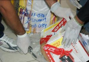En una aspiradora intentaron enviar más de 7 kilos de cocaína a Estados Unidos