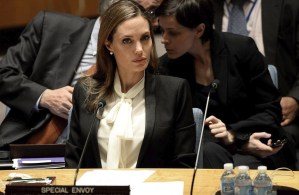 Angelina Jolie denuncia en Irak la falta de fondos para ayudar a los desplazados