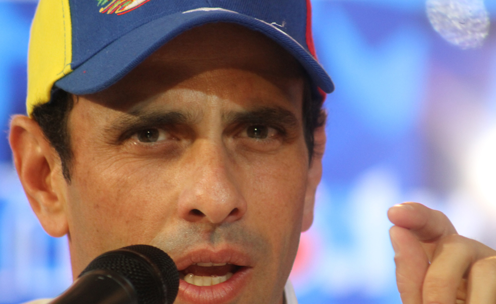 Capriles expresa su dolor por fallecimiento de Mandela