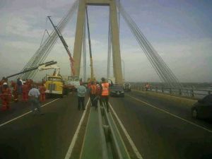 Realizarán trabajos durante mes y medio en el puente sobre el Lago de Maracaibo