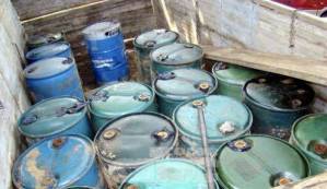 Decomisan 256 tambores de gasoil en frontera con Guyana