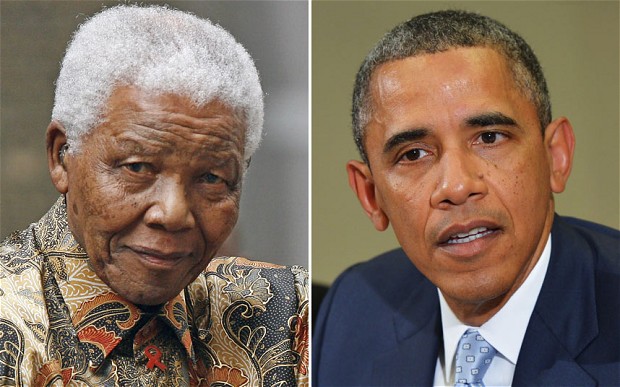 Barack Obama se comunica vía telefónica con esposa de Mandela