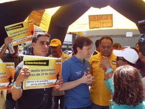 Ramón Muchacho exhortó al CNE a garantizar inscripción de venezolanos en el RE (Fotos)