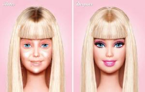 Así se ve Barbie sin maquillaje (Foto + ¡Uy!)
