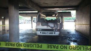 Edificio del rectorado de la UCV fue afectado seriamente por hechos violentos (Fotos)