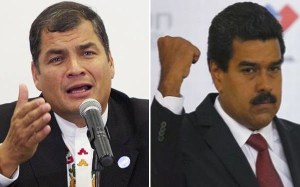 Correa viajará a Caracas para reunirse con Maduro y ecuatorianos en Venezuela