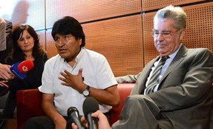 Austria niega que se inspeccionara el avión del presidente Morales