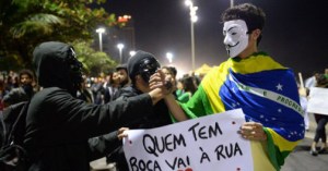 Anonymous Rio convoca otra manifestación durante visita del papa