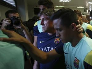En fotos: La reacción del FC Barcelona a la noticia sobre salud de Tito Vilanova