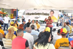 Diputados se reúnen en plaza Brión Chacaíto por el caso de Richard Mardo (Fotos)