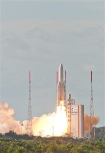 Lanzan satélite desde la Guyana francesa