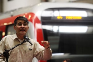 El Troudi inspeccionó trabajos de rehabilitación de Línea 1 del Metro de Caracas