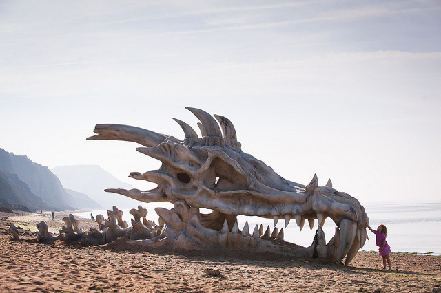 ¿Encuentran fósil de dragón en Inglaterra? (Fotos + Video)