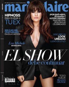 Lea Michele posa para la revista ‘Marie Claire México’ (FOTO)