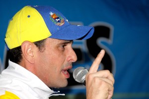Capriles: El 8-D será un gran plebiscito para comenzar los cambios que el país reclama