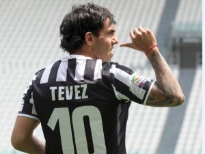 Juventus gana con gol de Tevez