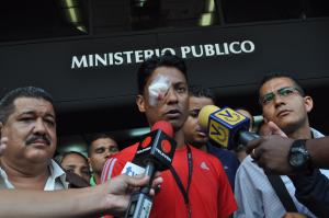 Personal del Hospital Universitario presenta denuncia ante la Fiscalía (Fotos)