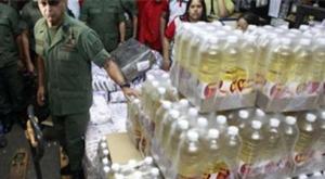 Incauta más de 50 toneladas de alimentos y productos de aseo personal en Táchira