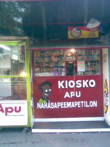 La verdadera tienda de “Apu” (Foto)