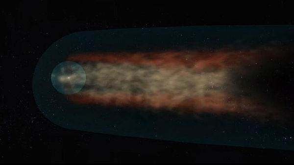Nuestro Sistema Solar tiene cola (FOTO)