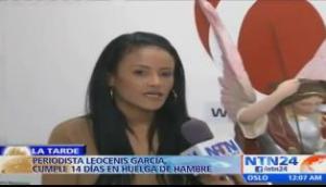 Hermana de Leocenis García afirma que el periodista está vomitando sangre
