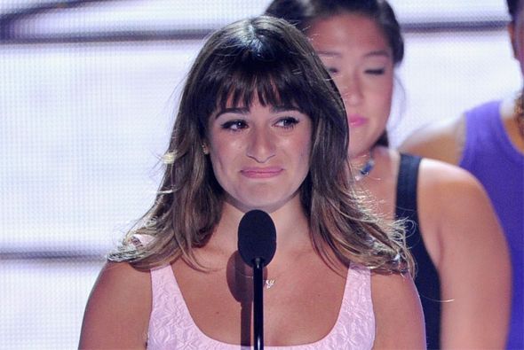 Lea Michele dedica a Cory Monteith su Teen Choice Award (Video)