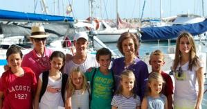 Así está la princesa Letizia con sus hijas en Mallorca (Foto)