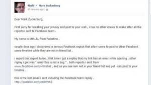 Hackean la cuenta del creador de Facebook para reportar fallo