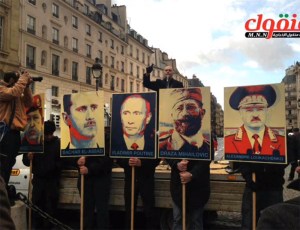 En fotos: La extrema derecha neo-nazi fanática de Chávez y al-Asad