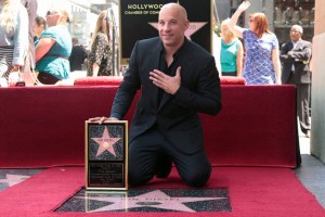 Así recibió Vin Diesel su estrella en el Camino de la Fama