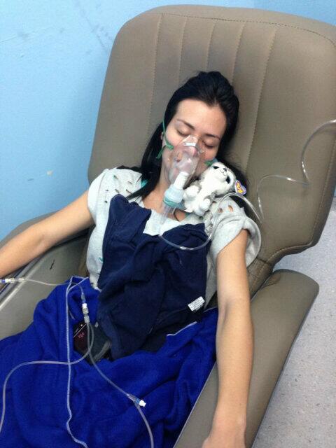 Diosa Canales es intervenida en una clínica capitalina (Foto)