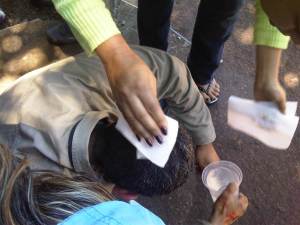 Quince heridos y 18 detenidos en toma del Gran Hotel Amazonas (Fotos)