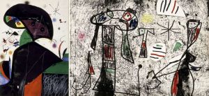 Un Miró desaparecido “esperaba” en la oficina de un transportista